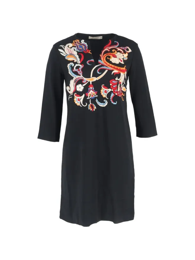 Etro Vintage Etro Vintage ペイズリーモチーフ ミニドレスの商品画像