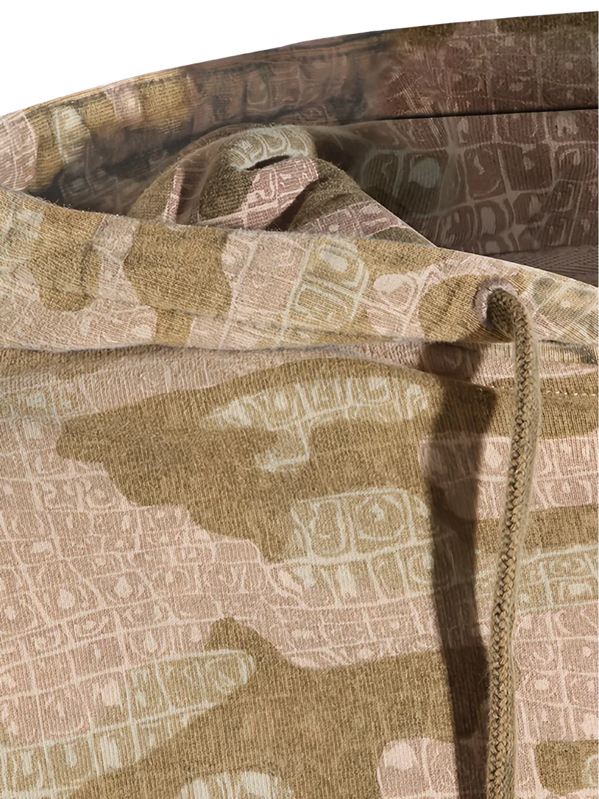 Daily Paper camo-print zip-up hoodie - Neutrals - 画像4