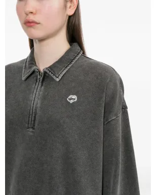 APEE™ by *A BATHING APE® ロゴパッチ半ジップスウェットシャツ - サムネイル5