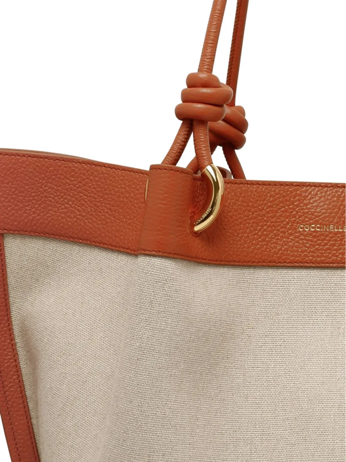 Coccinelle Finn knot-detail トートバッグ - 画像4