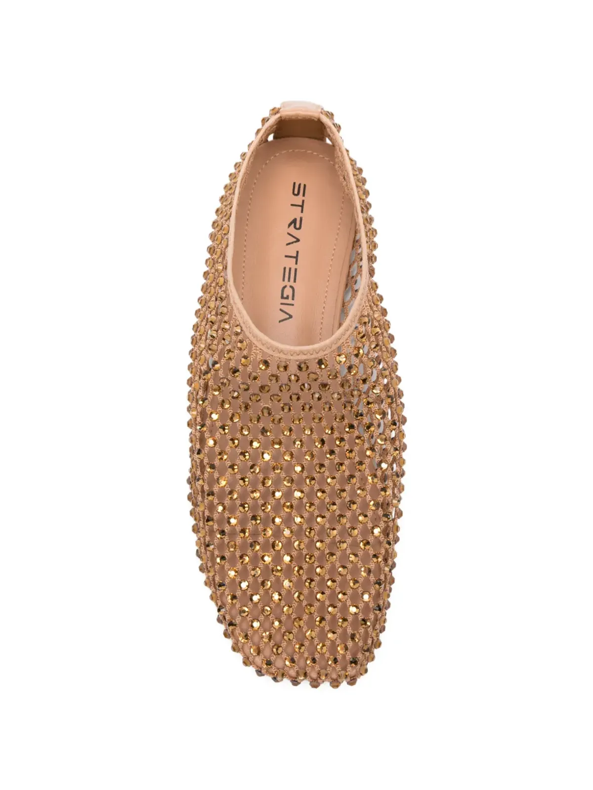 strategia shoes ビーズ付きバレエフラット - 画像4