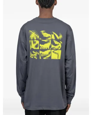 Arc'teryx グラフィックプリントTシャツ - グレー - サムネイル3