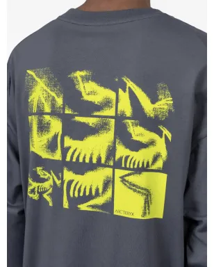 Arc'teryx グラフィックプリントTシャツ - グレー - サムネイル4