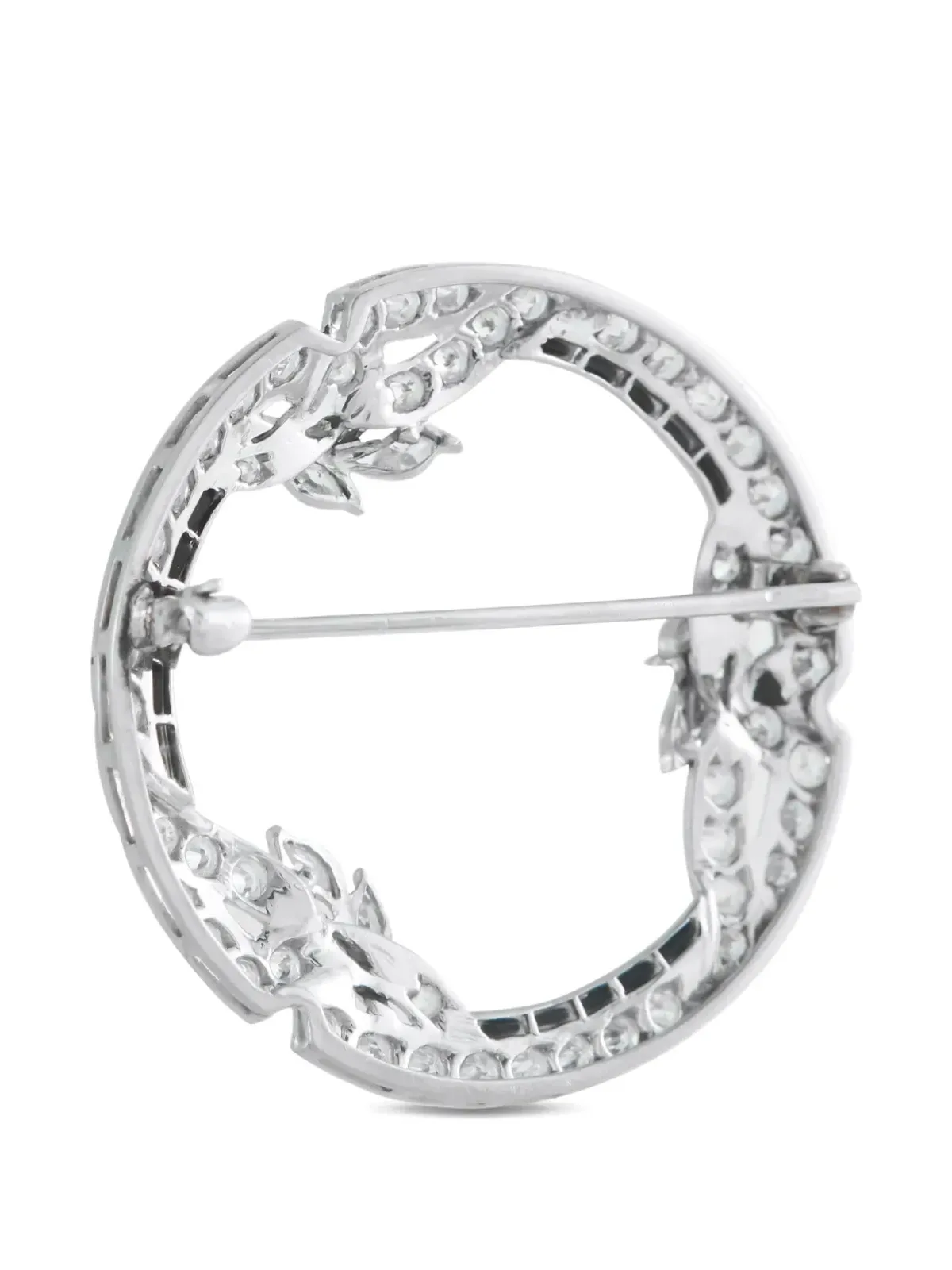 LB Exclusive diamond sapphire brooch - Silver - 画像2