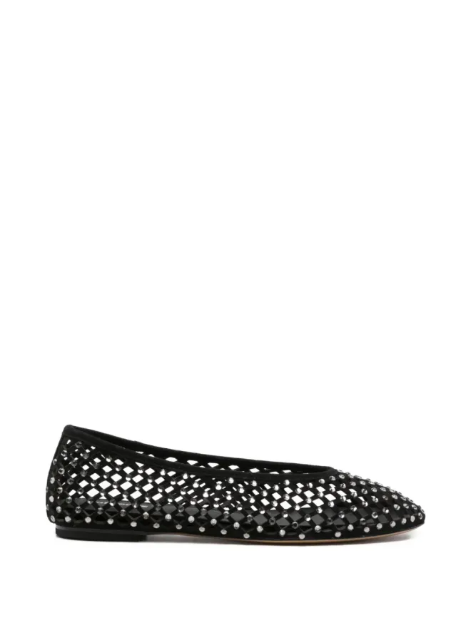 Lola Cruz Lola Cruz エンベリッシュド バレエフラットの商品画像