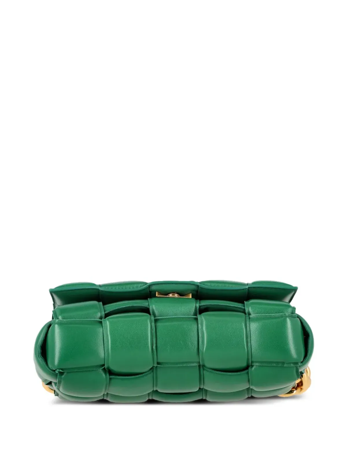 Bottega Veneta ヴィンテージ イントレッチアートチェーンレザーショルダーバッグ - 画像3