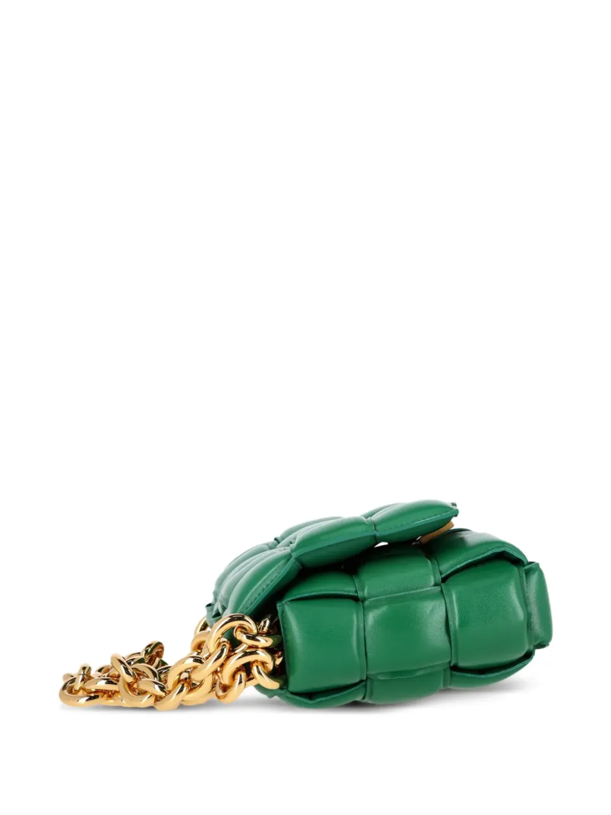 Bottega Veneta ヴィンテージ イントレッチアートチェーンレザーショルダーバッグ - 画像4