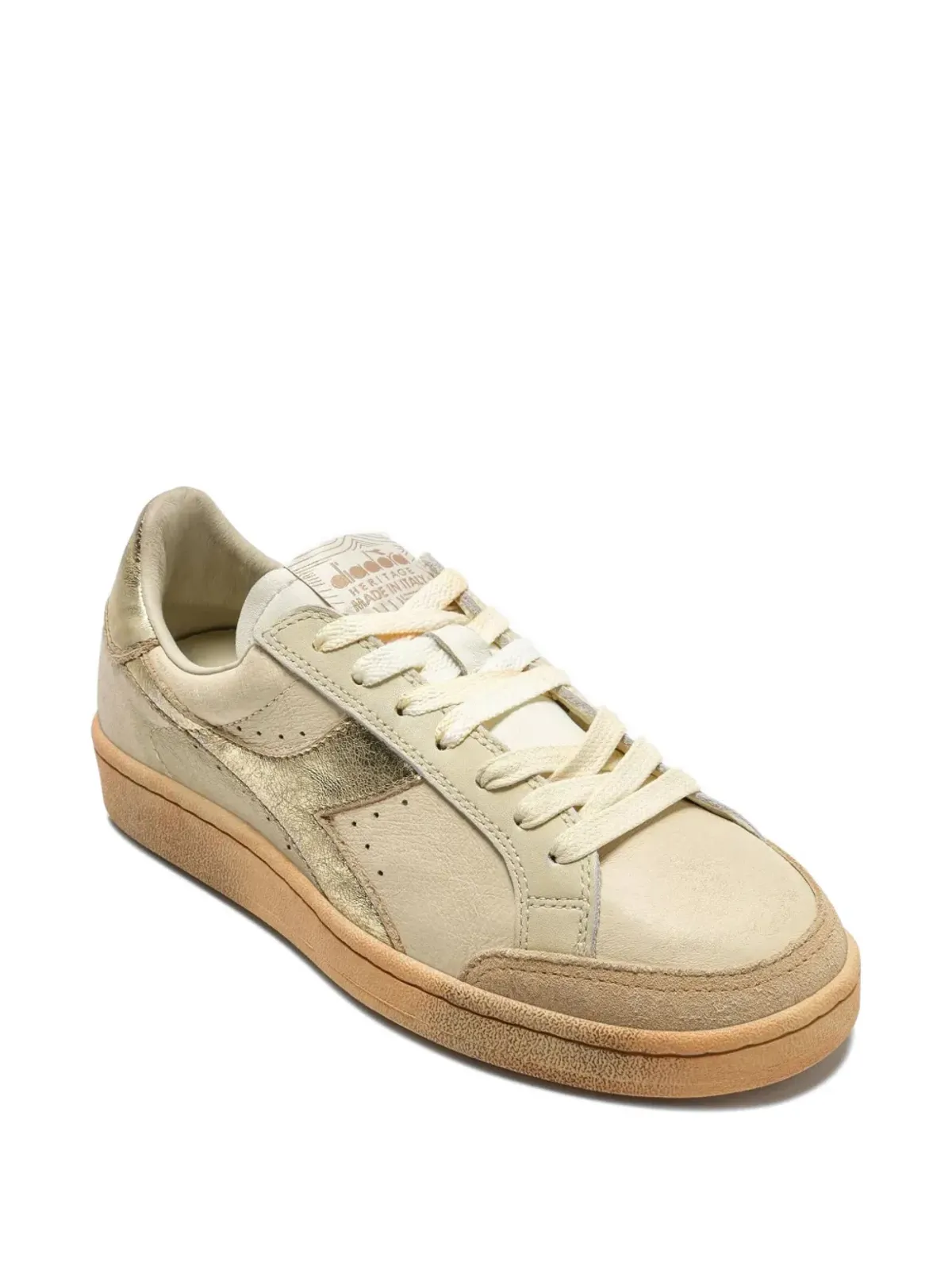 Diadora Prestige Aged Italia レースアップスニーカー - 画像2
