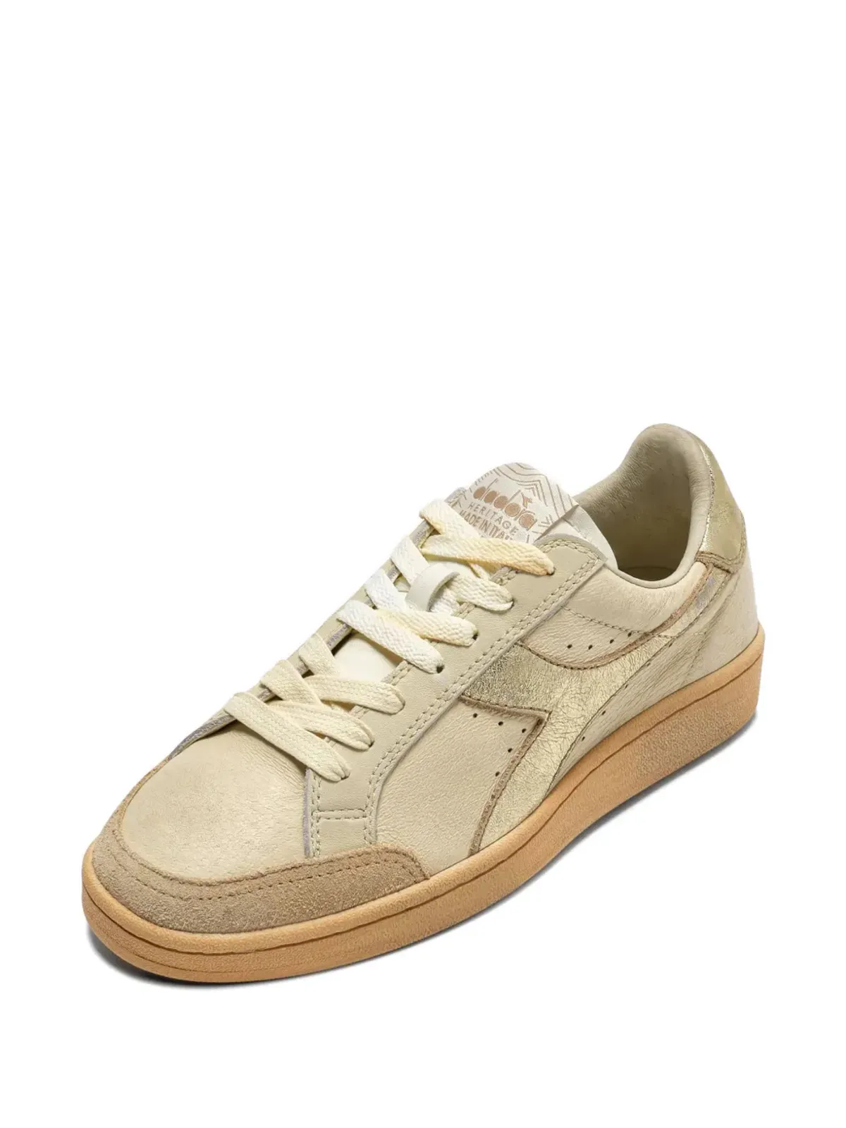 Diadora Prestige Aged Italia レースアップスニーカー - 画像4