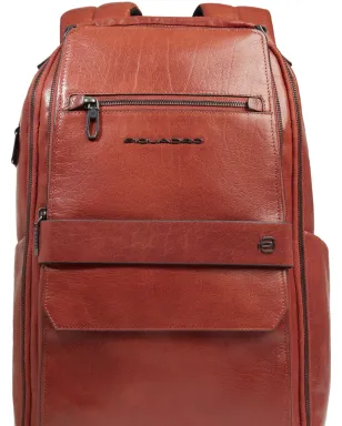PIQUADRO ソルム レザー バックパック - Brown - サムネイル2