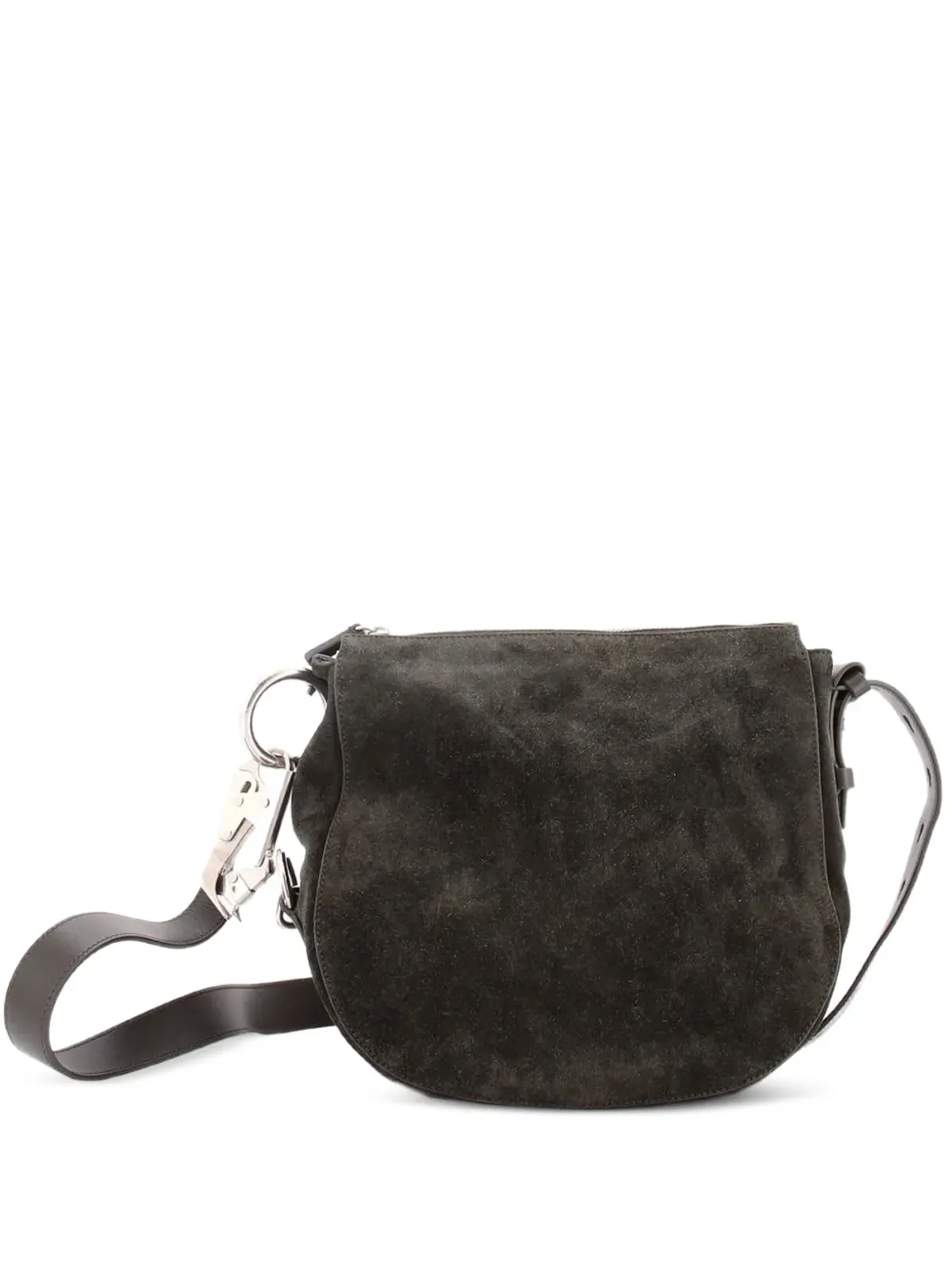 Burberry Pre-Owned Knightスエード・スモールショルダーバッグ - グリーン - 画像1