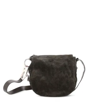 Burberry Pre-Owned Knightスエード・スモールショルダーバッグ - グリーン - サムネイル1