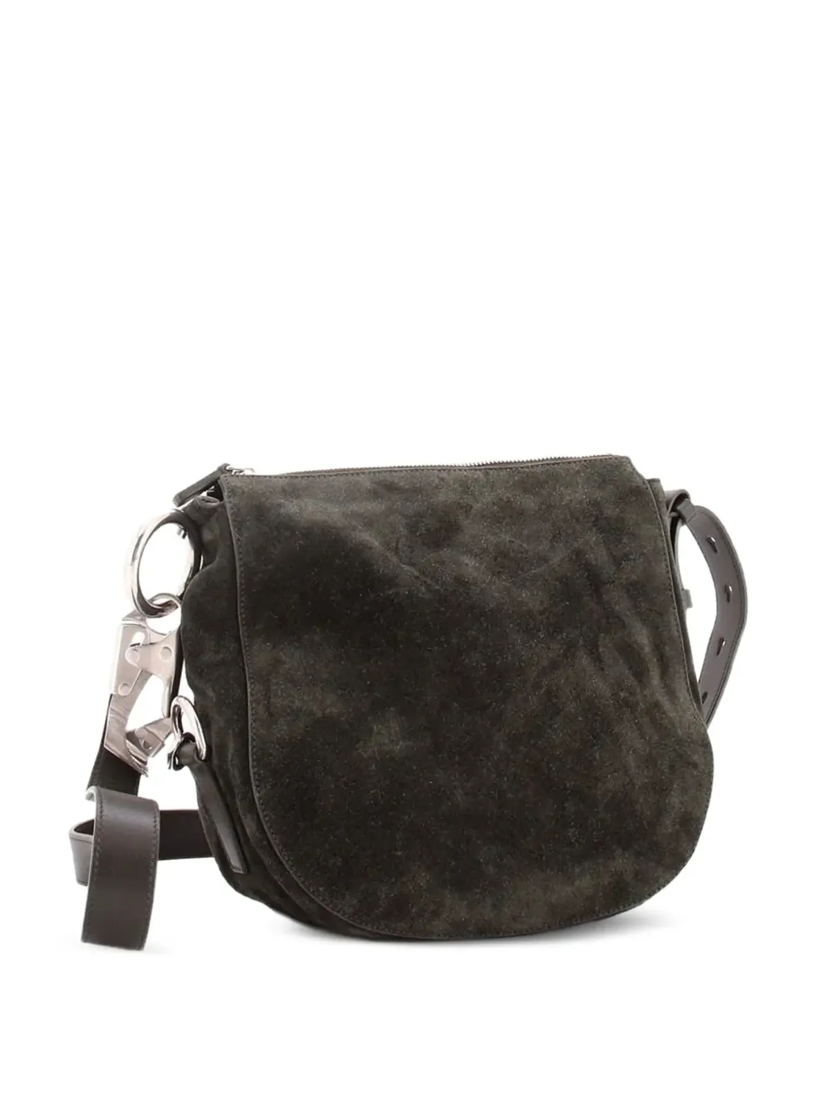 Burberry Pre-Owned Knightスエード・スモールショルダーバッグ - グリーン - 画像2