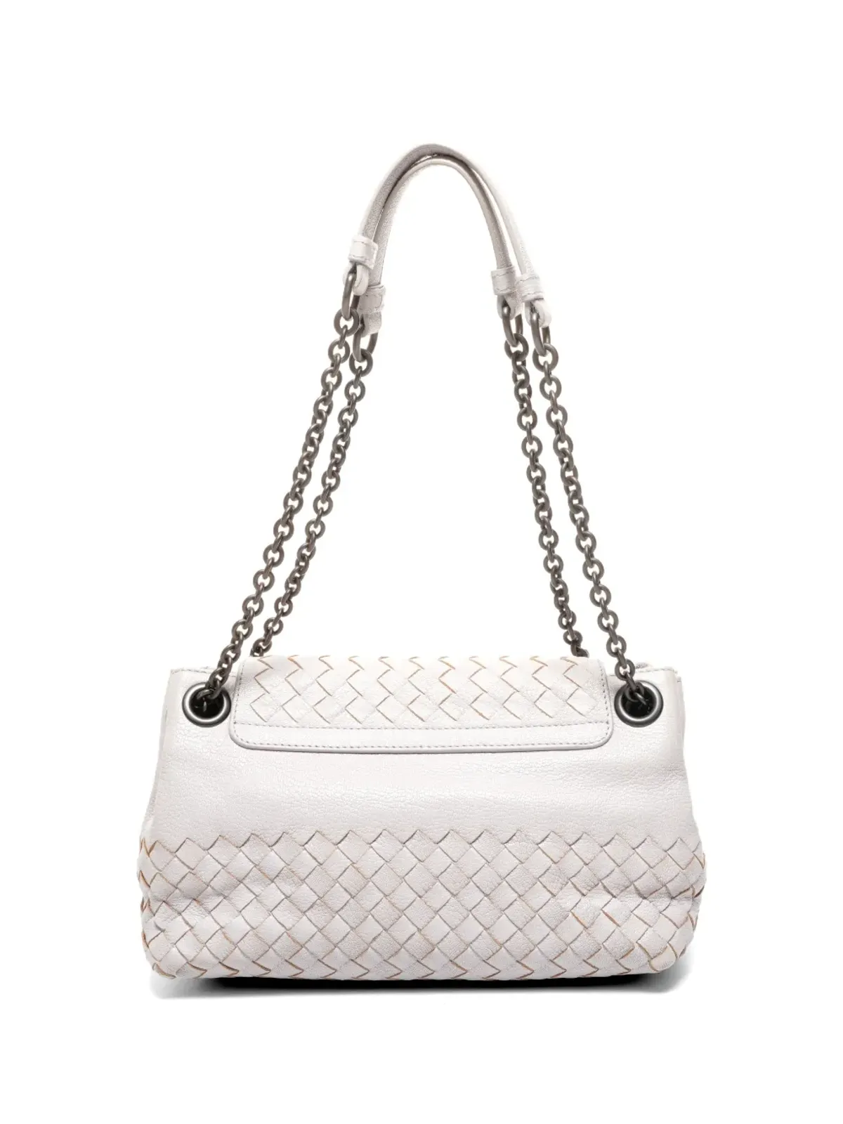 Bottega Veneta ビンテージ イントレチャート チェーンストラップ ショルダーバッグ - ピンク - 画像2