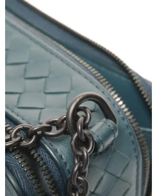Bottega Veneta Pre-Owned イントレチャート チェーン クロスボディバッグ - サムネイル5