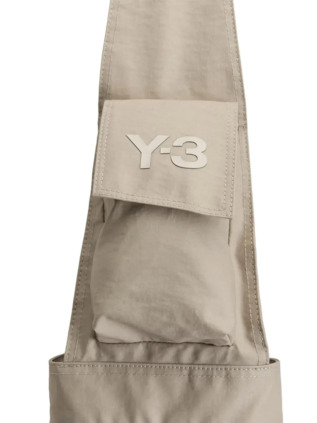Y-3 ロゴプリントショルダーバッグ - 画像5