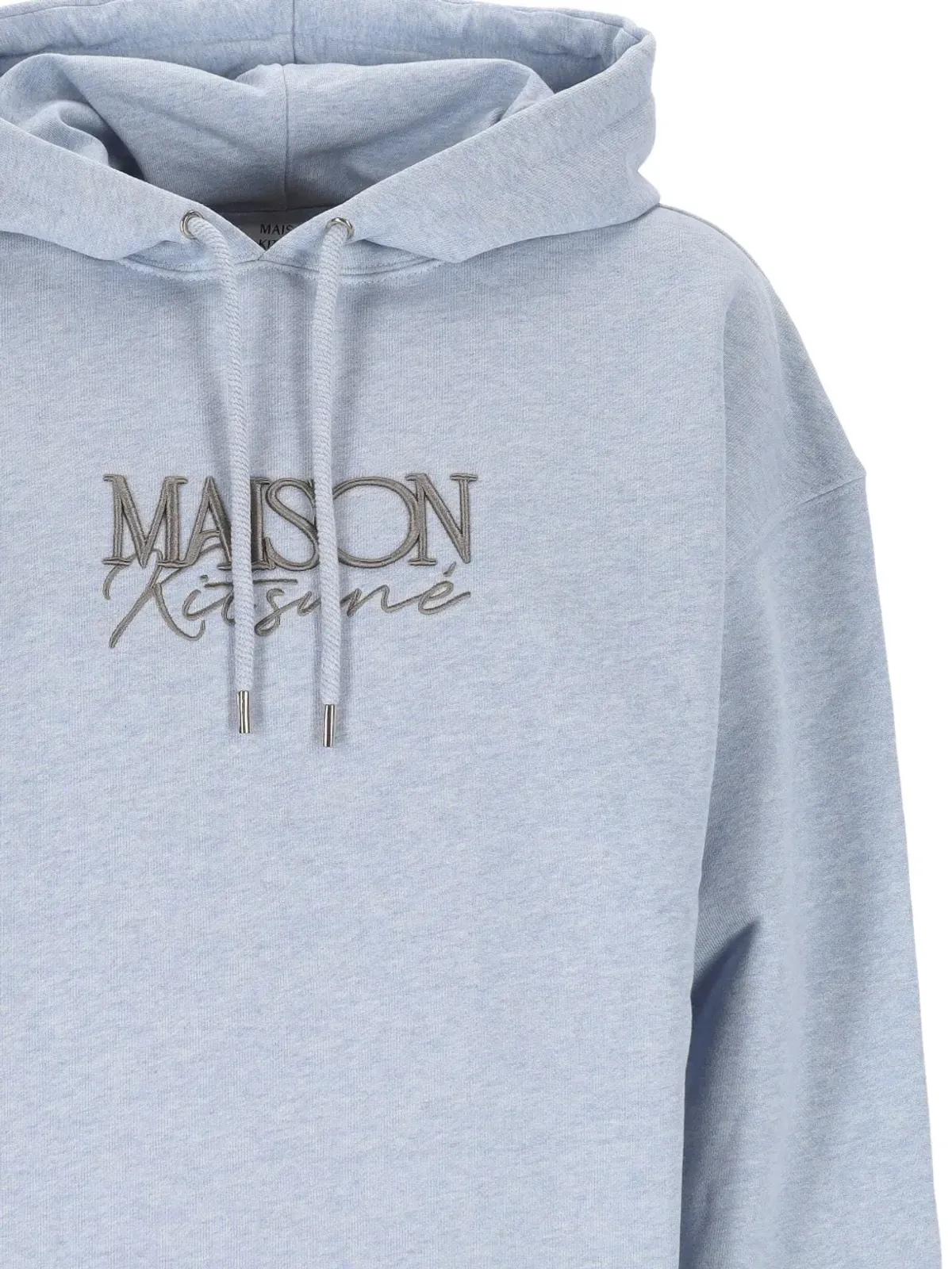 Maison Kitsuné ロゴ刺繍フーディー - 画像3