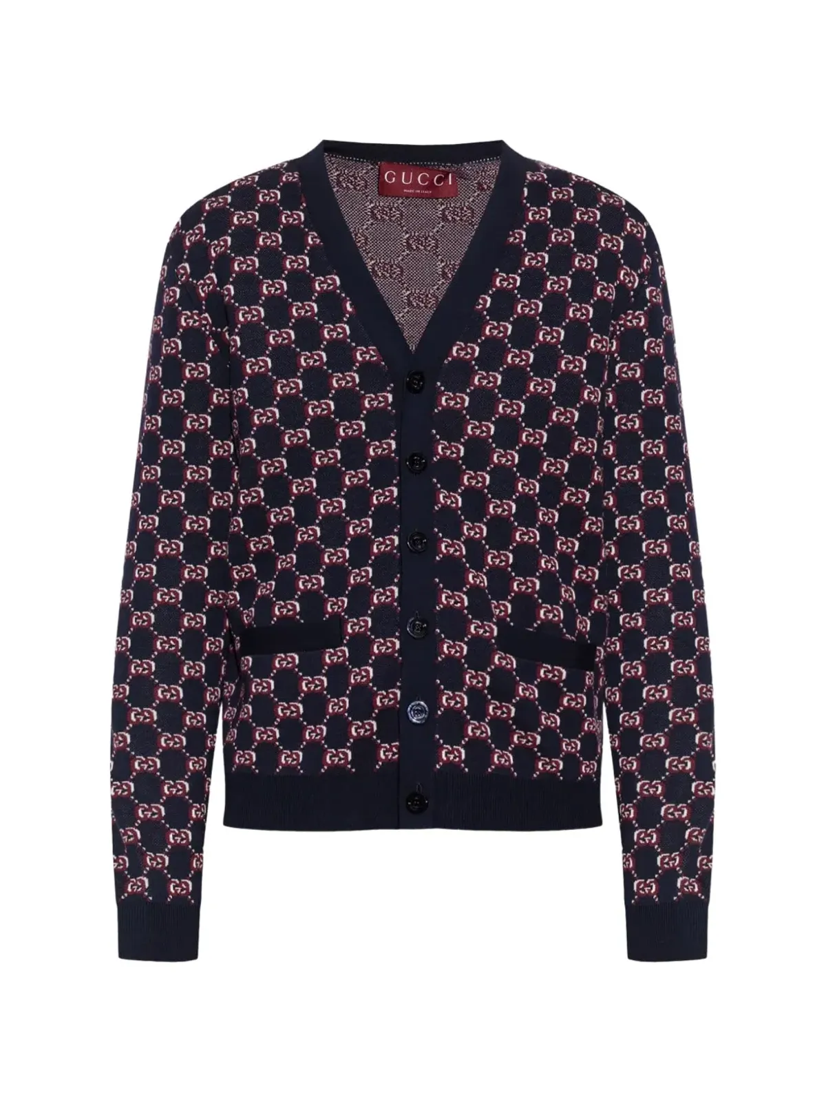 Gucci GG Shadow-monogram カーディガン - 画像1