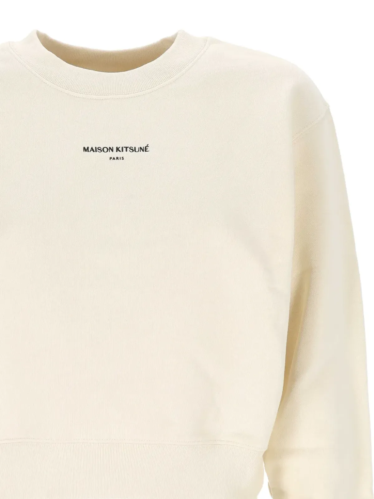 Maison Kitsuné クロップドスウェットシャツ - 画像3