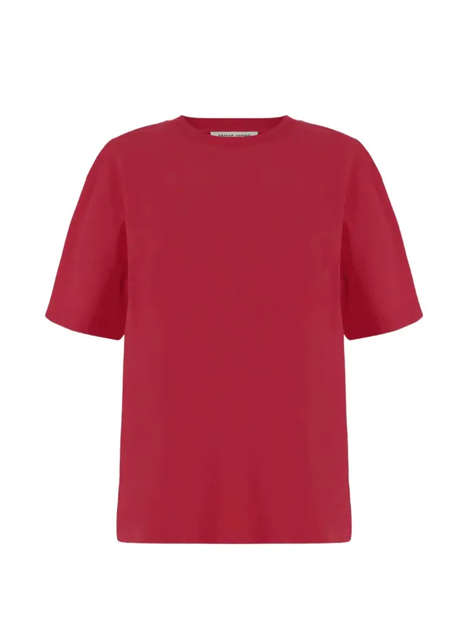 Carven Carven logo-detail T-shirt - Pinkの商品画像