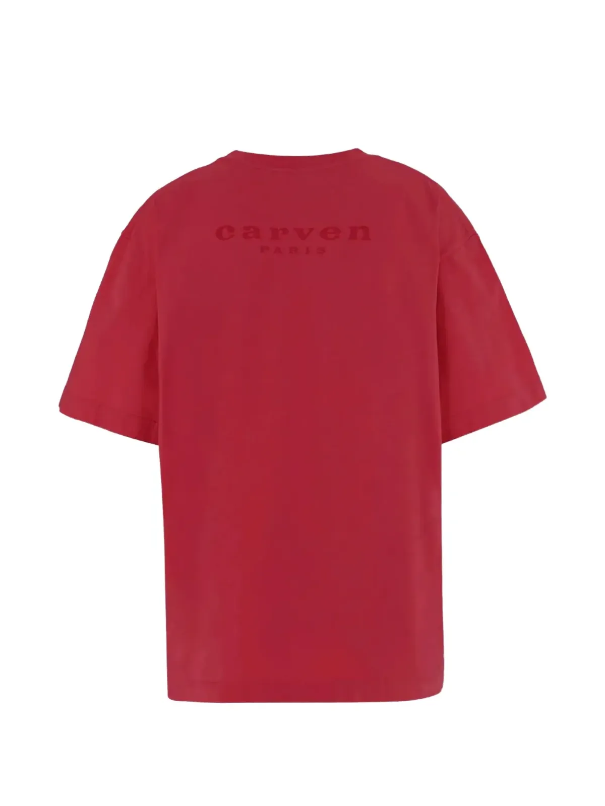 Carven logo-detail T-shirt - Pink - 画像2