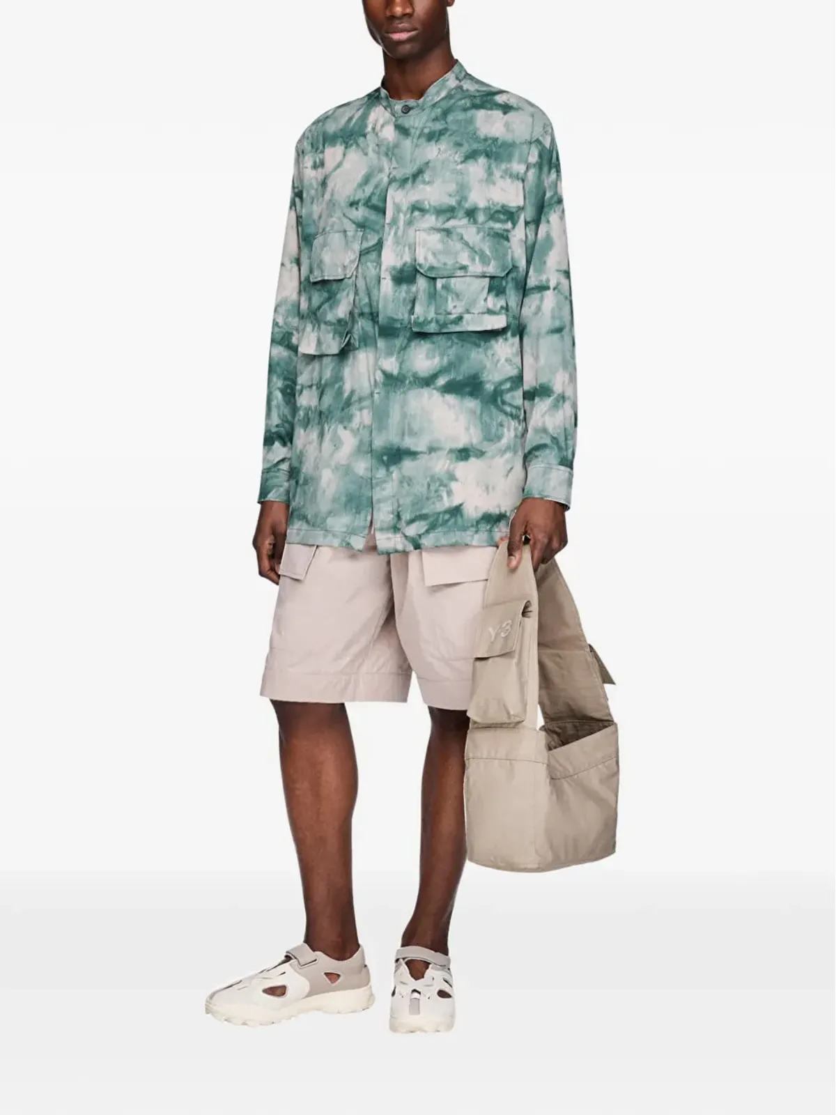 Y-3 ニュースペーパーショルダーバッグ - 画像3