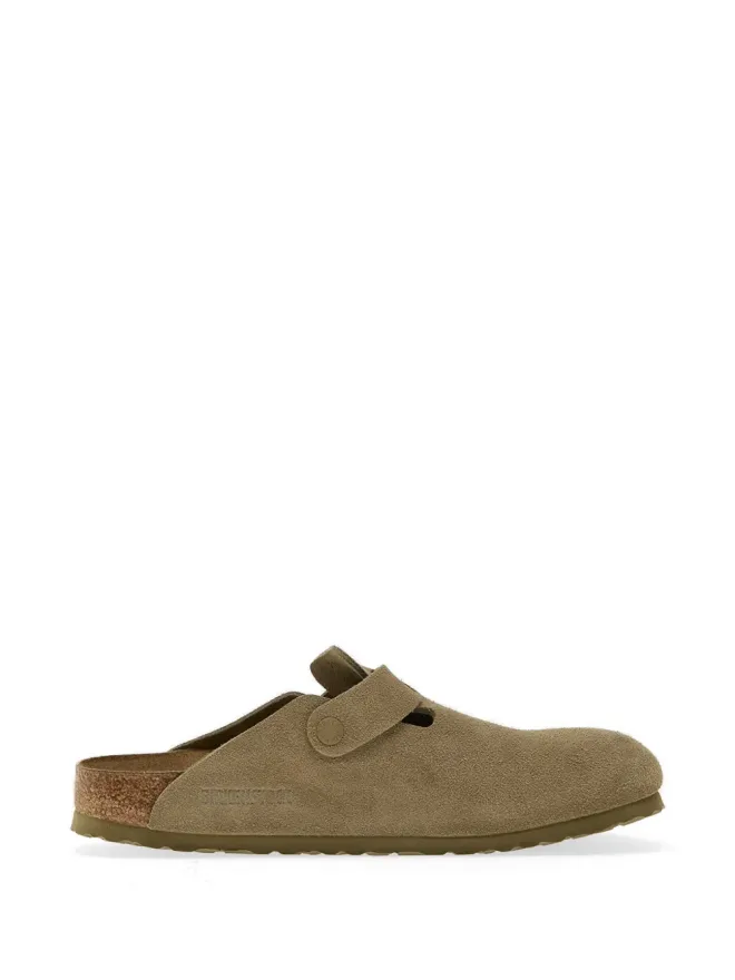 Birkenstock Birkenstock ボストン スウェード フラットミュールの商品画像