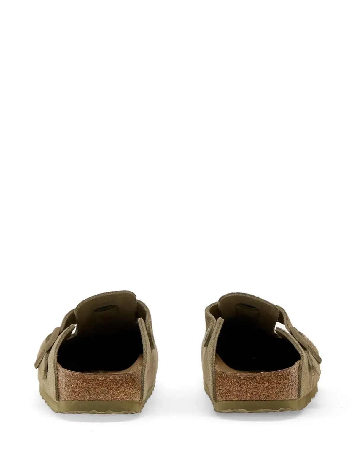 Birkenstock ボストン スウェード フラットミュール - 画像5