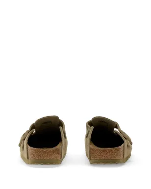 Birkenstock ボストン スウェード フラットミュール - サムネイル5