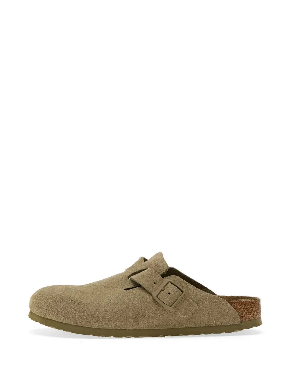 Birkenstock ボストン スウェード フラットミュール - 画像3