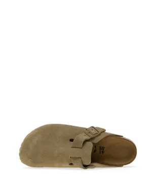 Birkenstock ボストン スウェード フラットミュール - サムネイル4