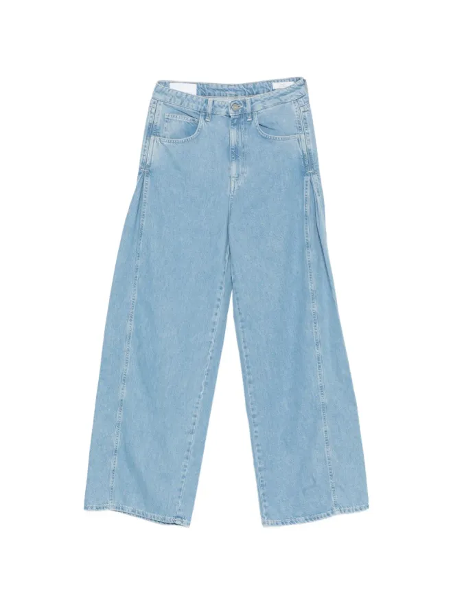 DONDUP DONDUP ポケット付きワイドレッグジーンズの商品画像