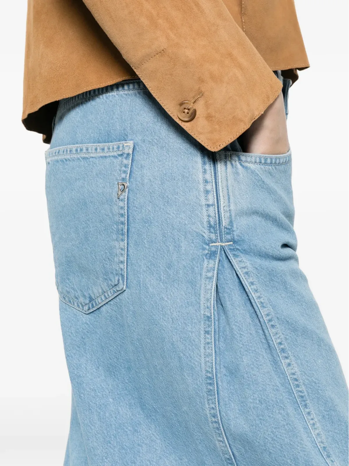 DONDUP ポケット付きワイドレッグジーンズ - 画像5