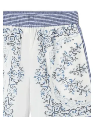 Claudie Pierlot ストライプ柄ウエストバンド付きショーツ - White - サムネイル2