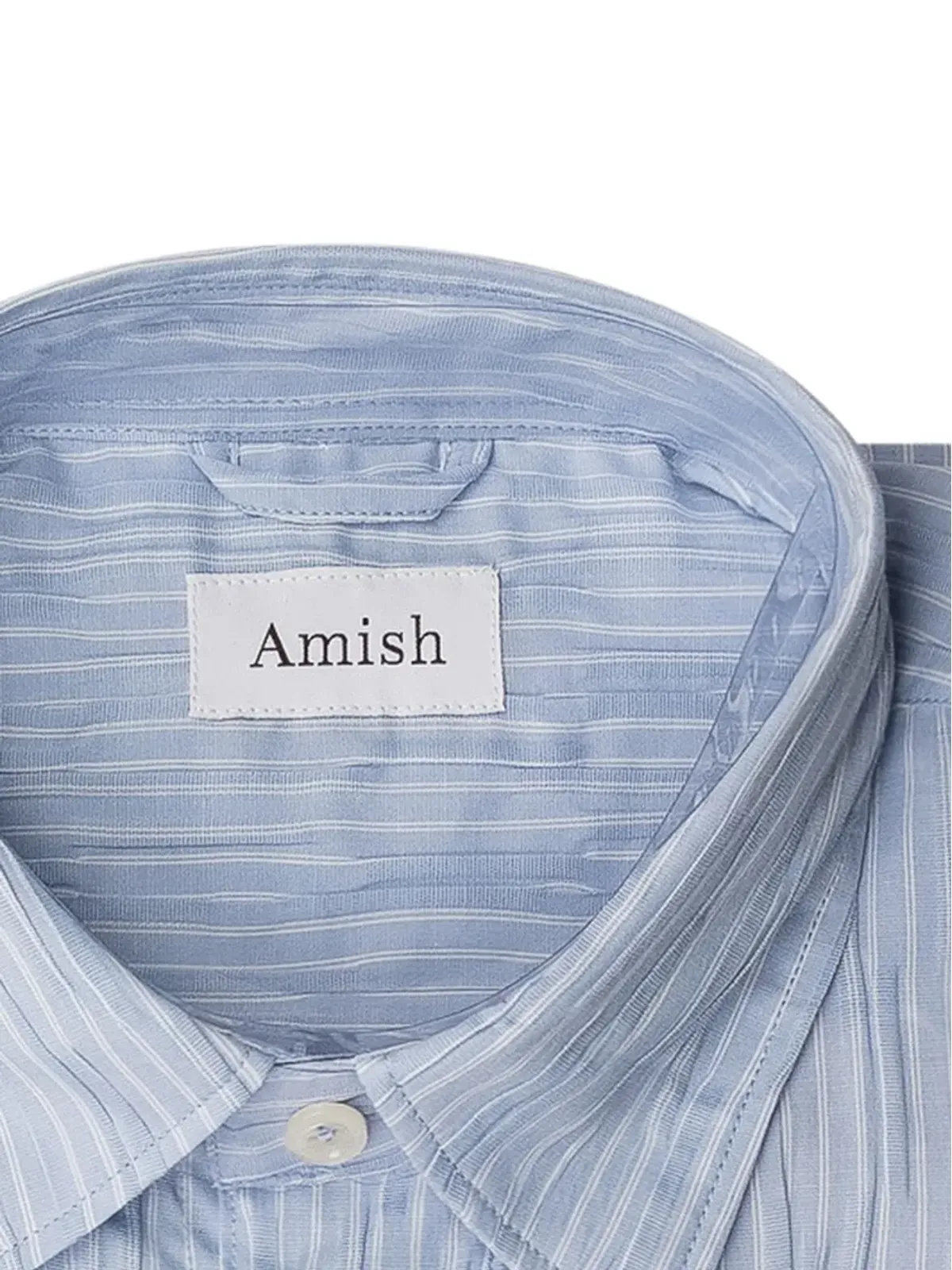 AMISH ストライプシャツ - 画像2