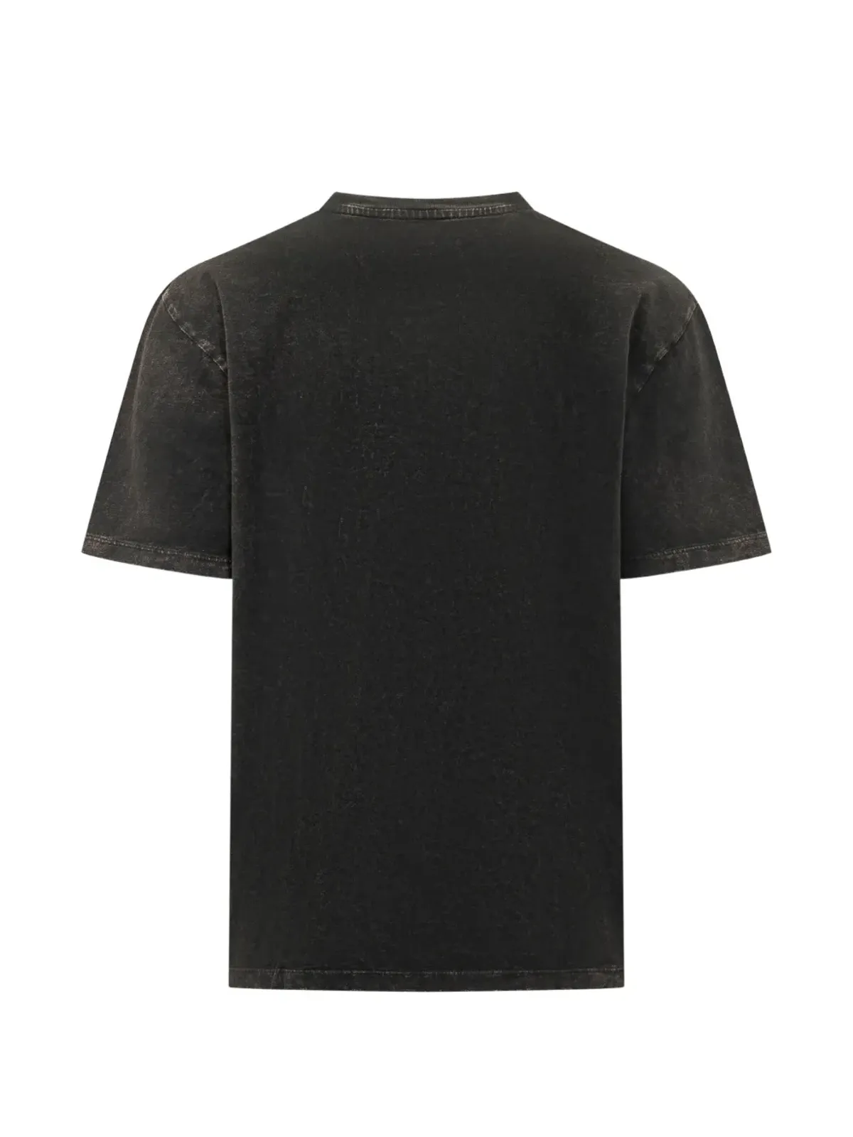 AMISH グラフィックプリントTシャツ ブラック - 画像2