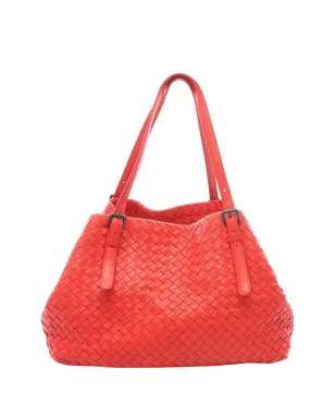 Bottega Veneta ヴィンテージ レザーイントレチャート トートバッグ - サムネイル1