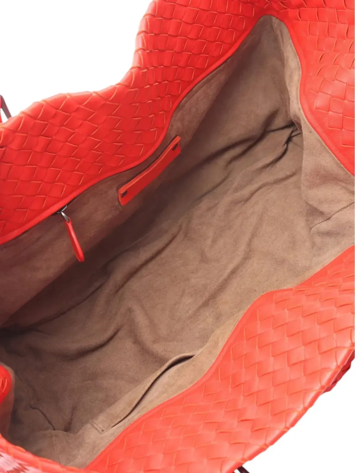Bottega Veneta ヴィンテージ レザーイントレチャート トートバッグ - 画像4