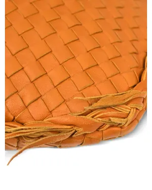Bottega Veneta ビンテージ 2011 signature Intrecciato design トートバッグ - オレンジ - サムネイル5