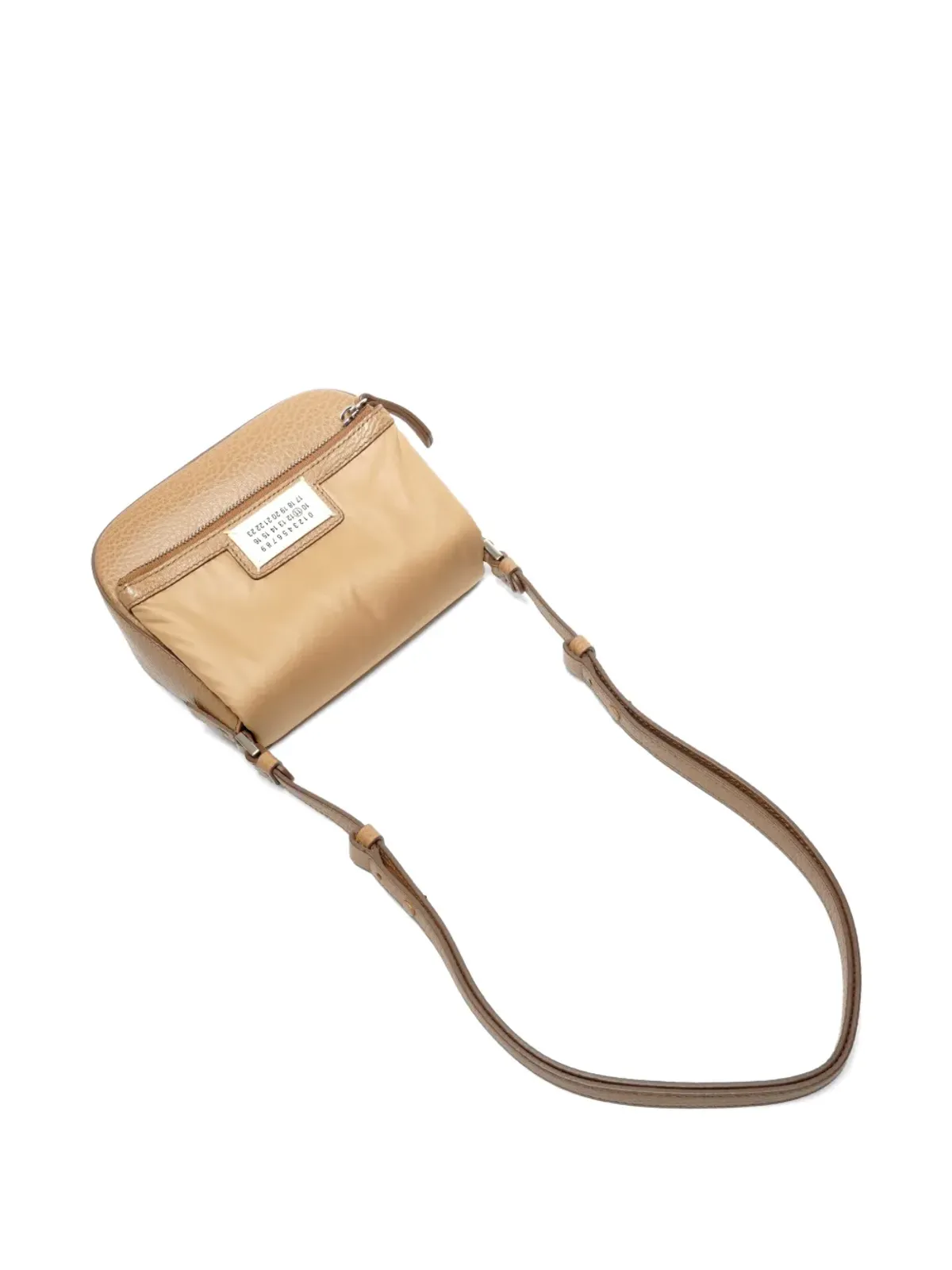 Maison Martin Margiela Pre-Owned 5ACレザーショルダーバッグ - ブラウン - 画像4