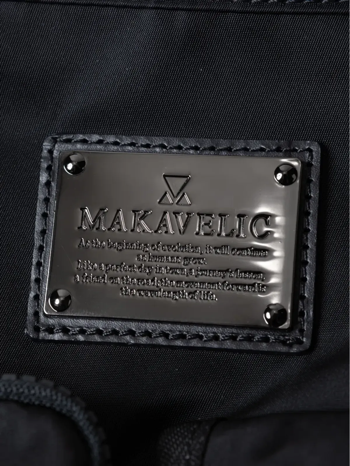 Makavelic ポケット付きショルダーバッグ - 画像3