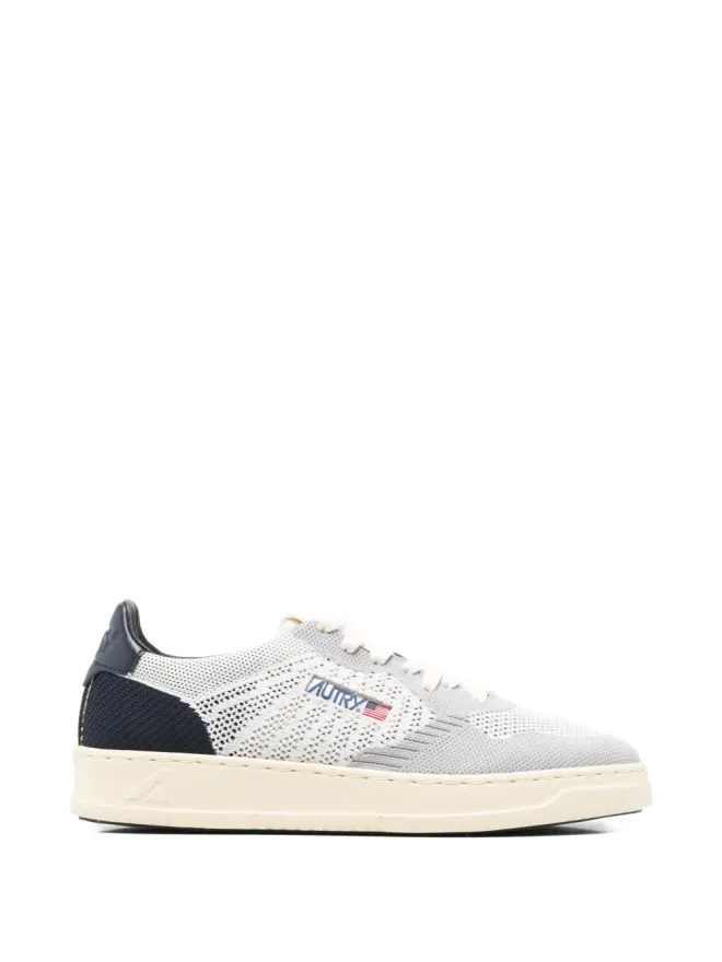 Autry Autry knitted panelled sneakers - Greyの商品画像