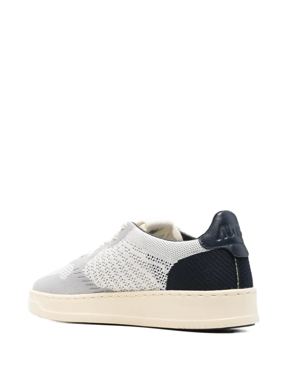 Autry knitted panelled sneakers - Grey - 画像3