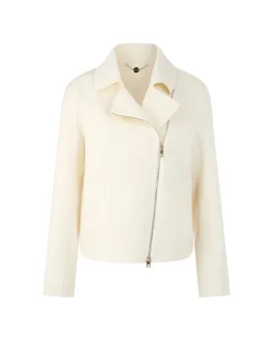 MARCCAIN アシンメトリックジップ バイカージャケット - サムネイル1