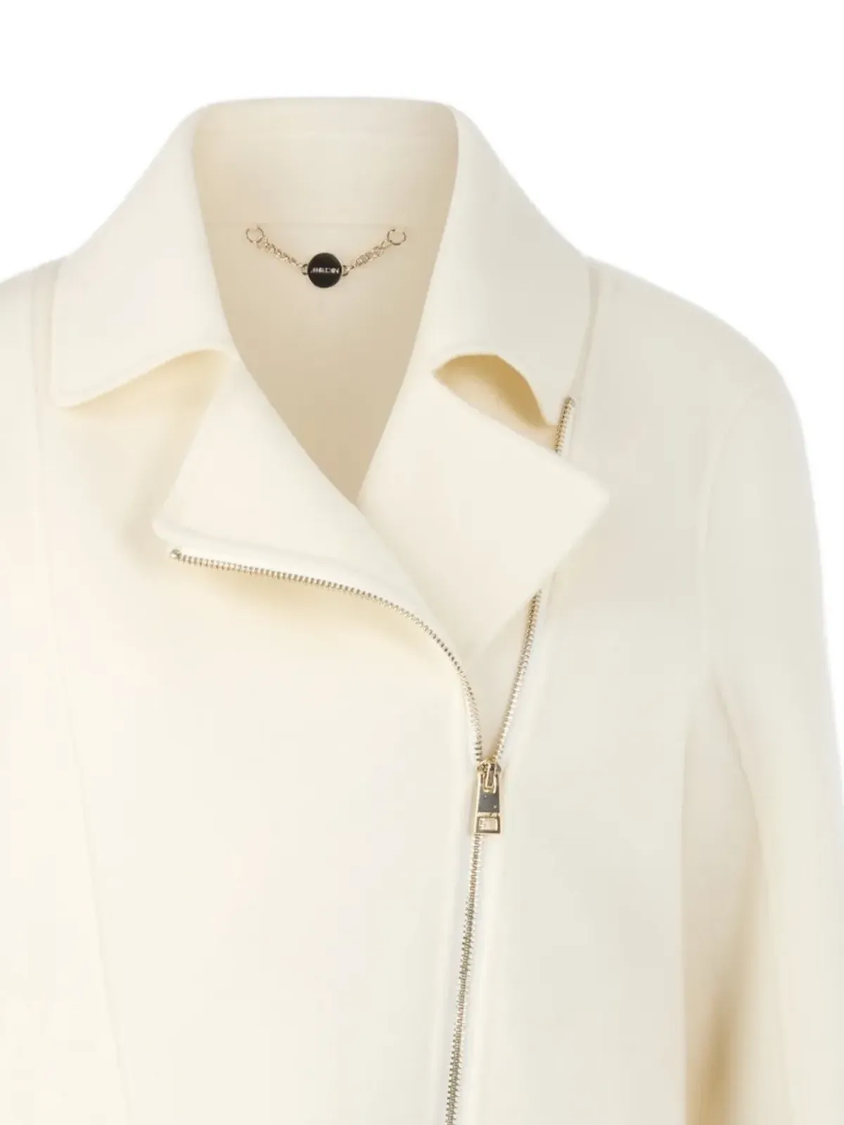 MARCCAIN アシンメトリックジップ バイカージャケット - 画像2