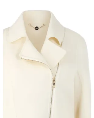 MARCCAIN アシンメトリックジップ バイカージャケット - サムネイル2