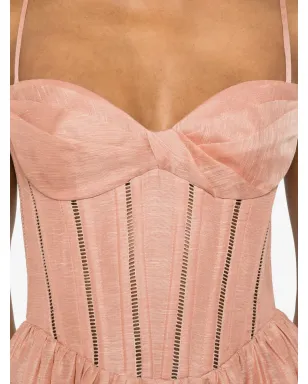 ZIMMERMANN スウィートハートネック ミニドレス - サムネイル5