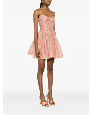 ZIMMERMANN スウィートハートネック ミニドレス - サムネイル3