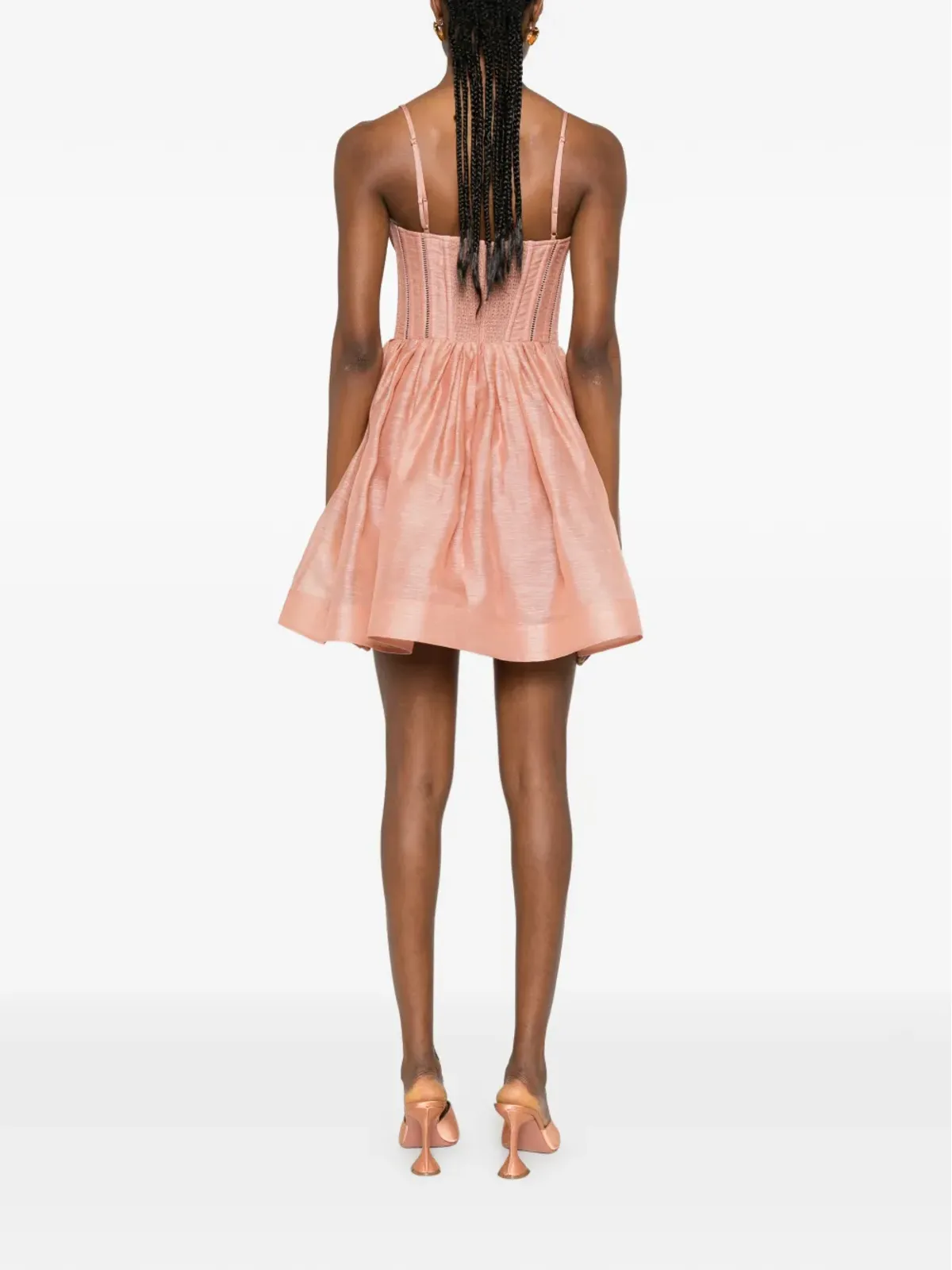 ZIMMERMANN スウィートハートネック ミニドレス - 画像4