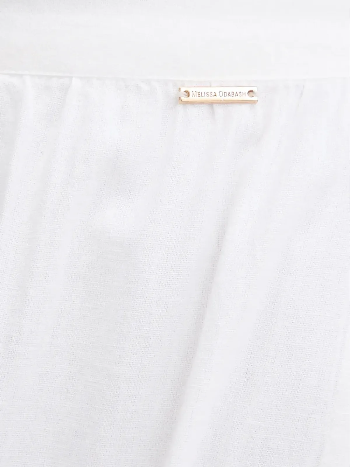 Melissa Odabash モンロー ティ留め付きミディスカート - White - 画像4